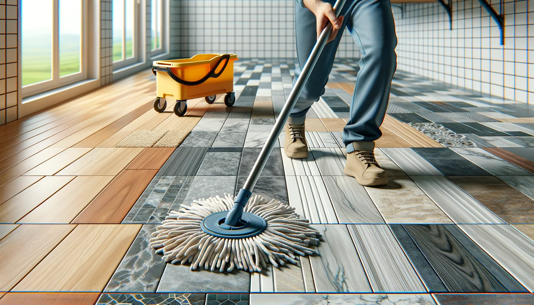 Wischmopp-Techniken: So reinigst du verschiedene Bodenarten effektiv