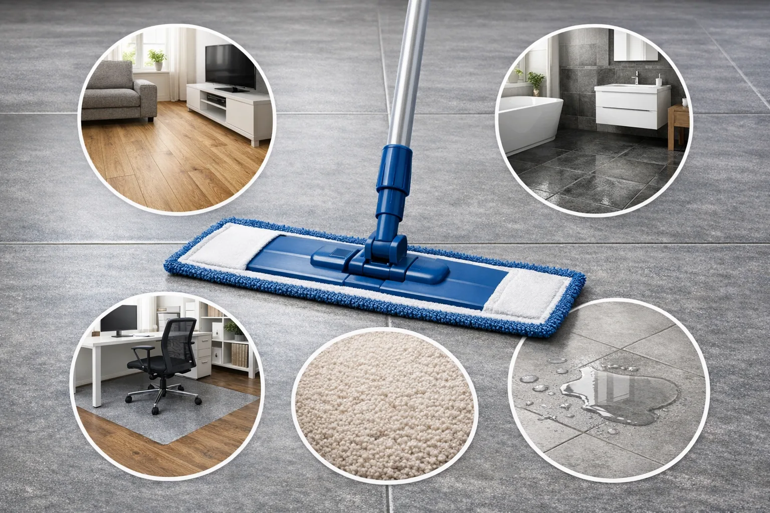 Der Flachwischmopp: Einsatzgebiete und Vorteile auf einen Blick