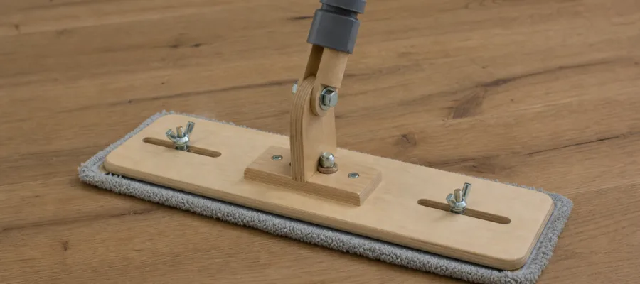 So gestaltest du eine ergonomische Halterung fuer deinen DIY Wischmopp