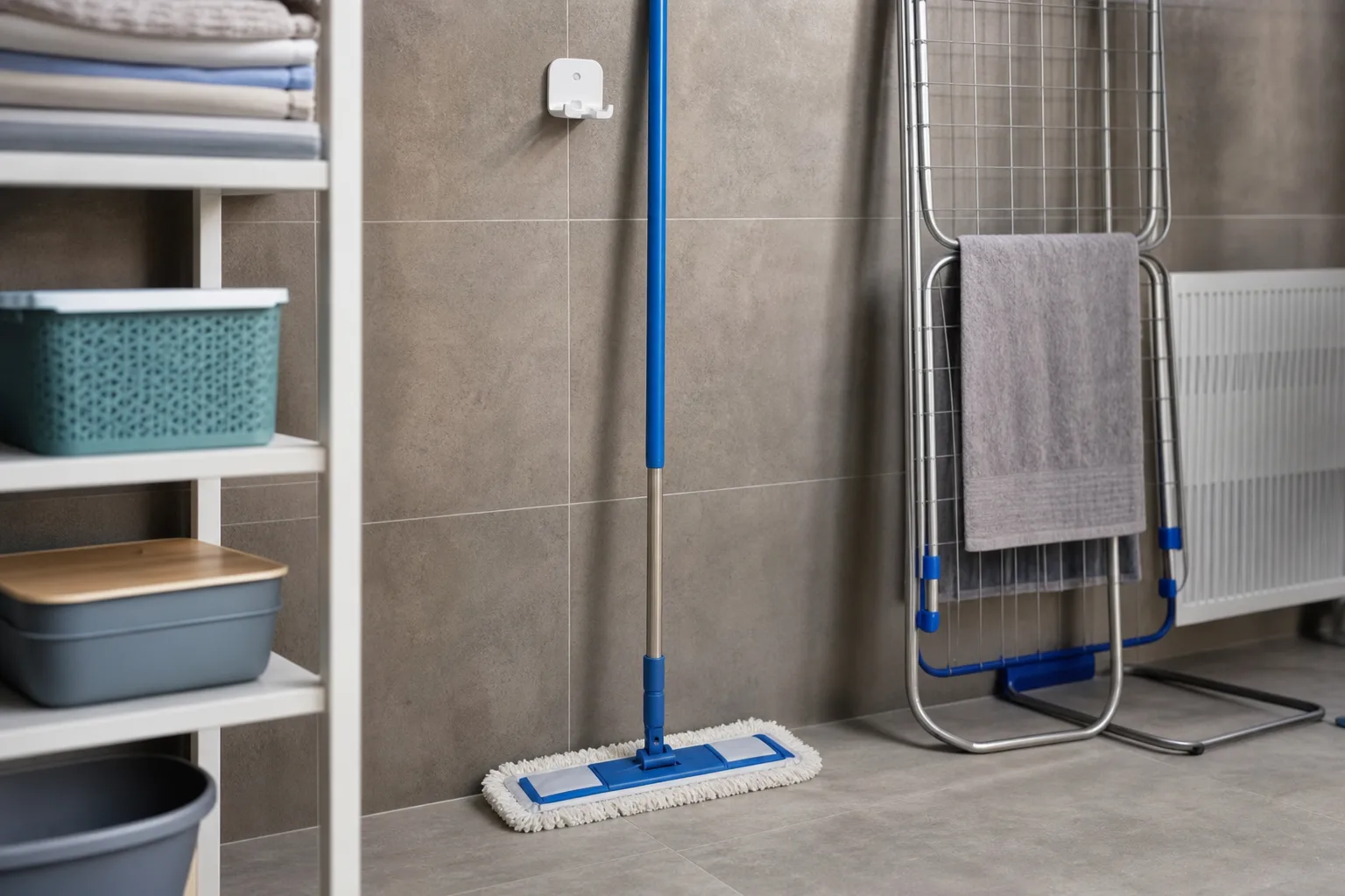 Tipps fuer die Lagerung und Trocknung deines Wischmopps zuhause